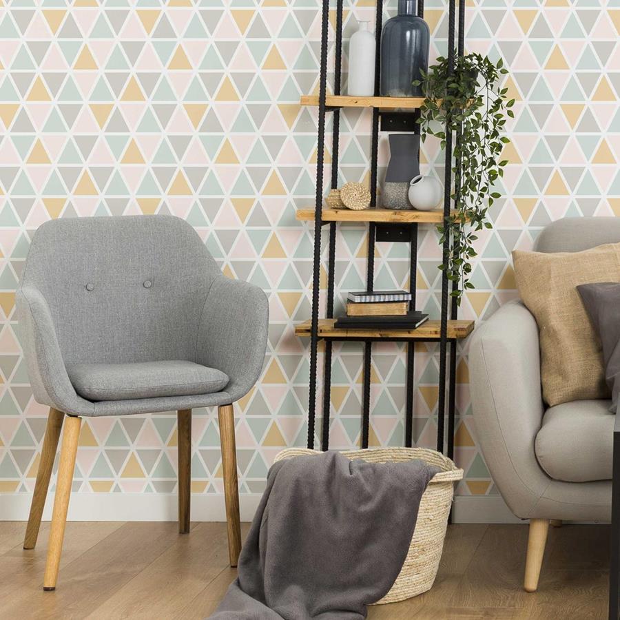 Abstract Floral Peel & Stick Wallpaper N06082