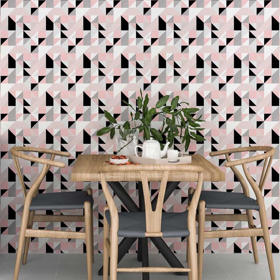 Graphic Triangles Peel & Stick Wallpaper N06104