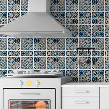 Load image into Gallery viewer, Tile Geometric Peel &amp; Stick Wallpaper N06110
