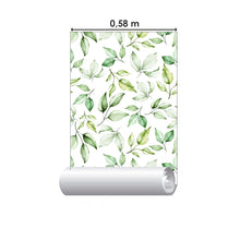 Load image into Gallery viewer, Watercolor Leaves Peel &amp; Stick Wallpaper N06112
