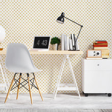 Load image into Gallery viewer, Golden Hearts Peel &amp; Stick Wallpaper N06115
