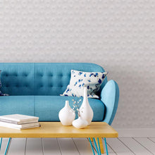 Load image into Gallery viewer, Geometric Off White Peel &amp; Stick Wallpaper N06118

