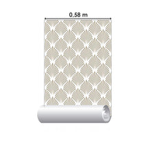 Load image into Gallery viewer, Shells Art Deco Peel &amp; Stick Wallpaper N06125
