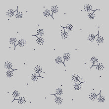 Load image into Gallery viewer, Minimalist Blue Flowers Peel &amp; Stick Wallpaper N06130
