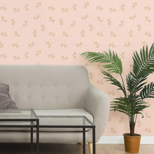 Load image into Gallery viewer, Minimalist Flowers Peel &amp; Stick Wallpaper N06133
