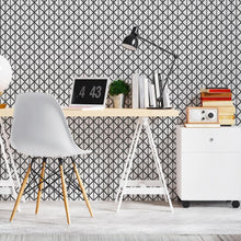 Load image into Gallery viewer, Geometric Triangles Peel &amp; Stick Wallpaper N06147
