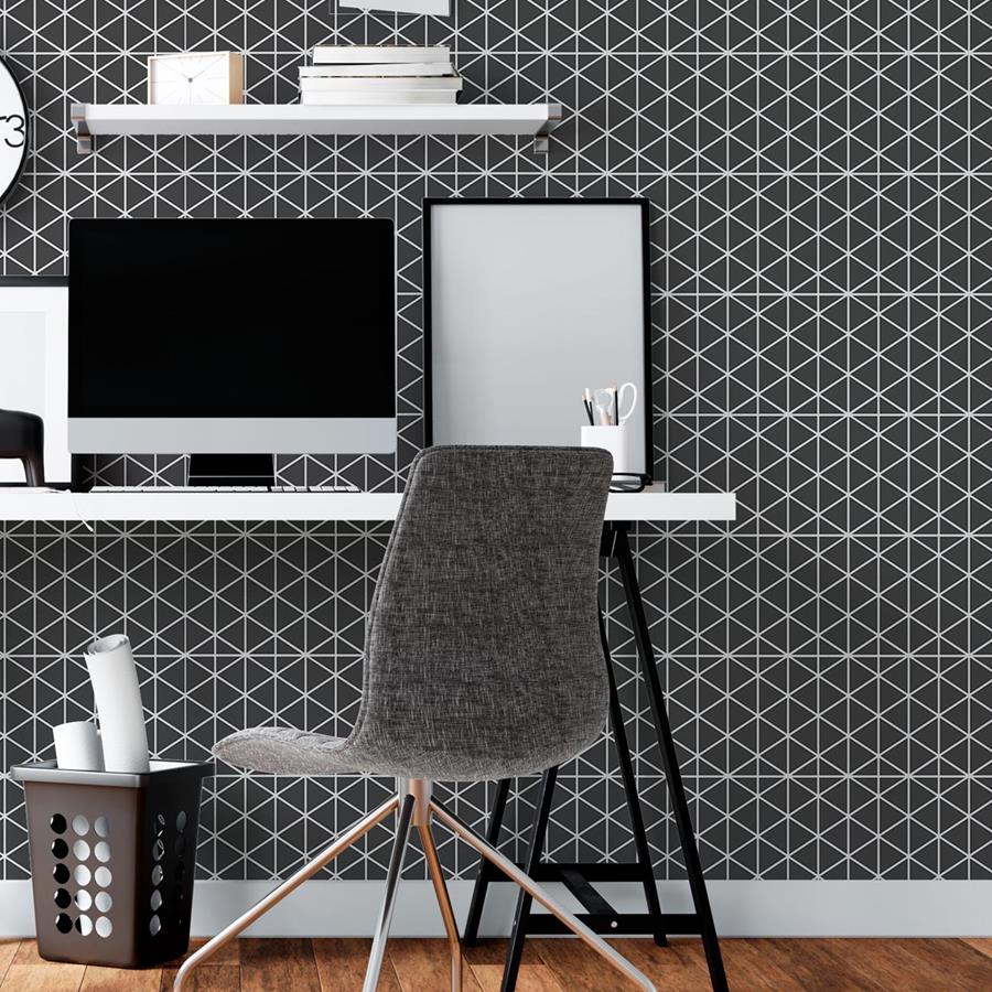 Geometric Lines PB Peel & Stick Wallpaper N06150