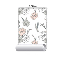 Load image into Gallery viewer, Wildflowers Peel &amp; Stick Wallpaper N06154
