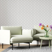 Load image into Gallery viewer, Geometric Cubes Peel &amp; Stick Wallpaper N06164
