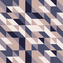 Load image into Gallery viewer, Geometric Cream and Gray Peel &amp; Stick Wallpaper N06182
