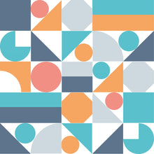 Load image into Gallery viewer, Tile Geometric Peel &amp; Stick Wallpaper N06193
