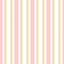 Load image into Gallery viewer, Pink Beige and White Striped Peel &amp; Stick Wallpaper N06247
