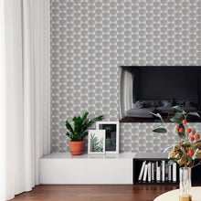 Load image into Gallery viewer, Triangles and Cubes Peel &amp; Stick Wallpaper N06263

