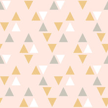 Load image into Gallery viewer, Pink Triangles Peel &amp; Stick Wallpaper N06290
