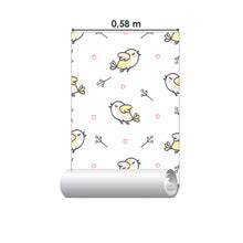 Load image into Gallery viewer, Minimalist Birds Soft Peel &amp; Stick Wallpaper N07035
