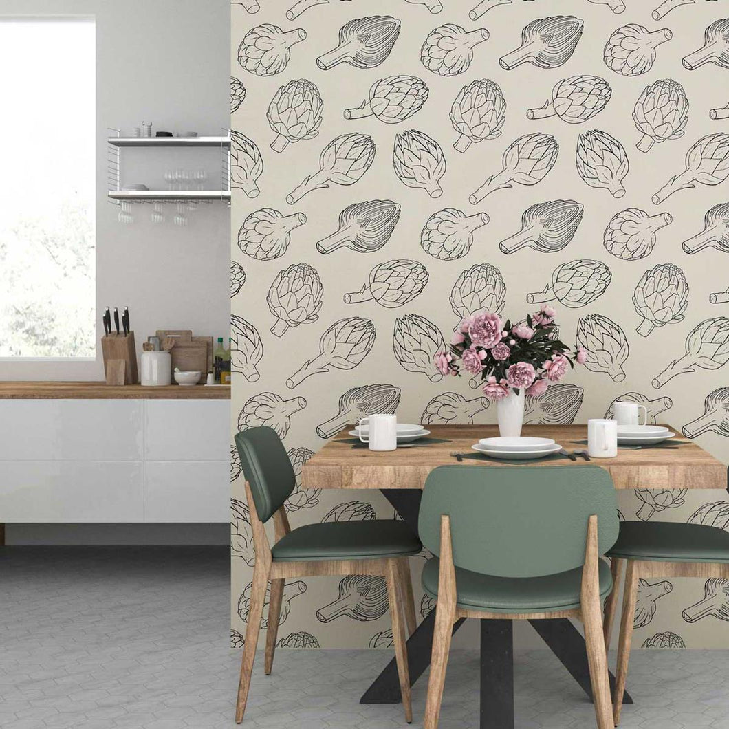 Artichoke Peel & Stick Wallpaper N07052