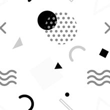 Load image into Gallery viewer, Abstract Waves and Dots Peel &amp; Stick Wallpaper N07091
