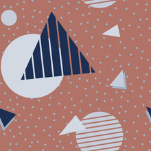 Load image into Gallery viewer, Geometric Peel &amp; Stick Wallpaper N07095
