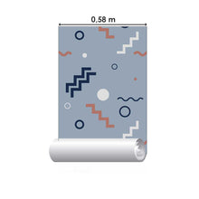 Load image into Gallery viewer, Abstract Chevron Peel &amp; Stick Wallpaper N07096
