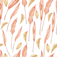 Load image into Gallery viewer, Leaves Secas Tons Terrosos Peel &amp; Stick Wallpaper N07101
