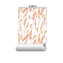Load image into Gallery viewer, Leaves Secas Tons Terrosos Peel &amp; Stick Wallpaper N07101
