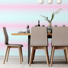 Load image into Gallery viewer, Minimalist Squares Pink and Blue Gradient Peel &amp; Stick Wallpaper N07102
