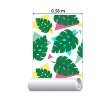 Load image into Gallery viewer, Geometric Tropical Colorful Peel &amp; Stick Wallpaper N07116
