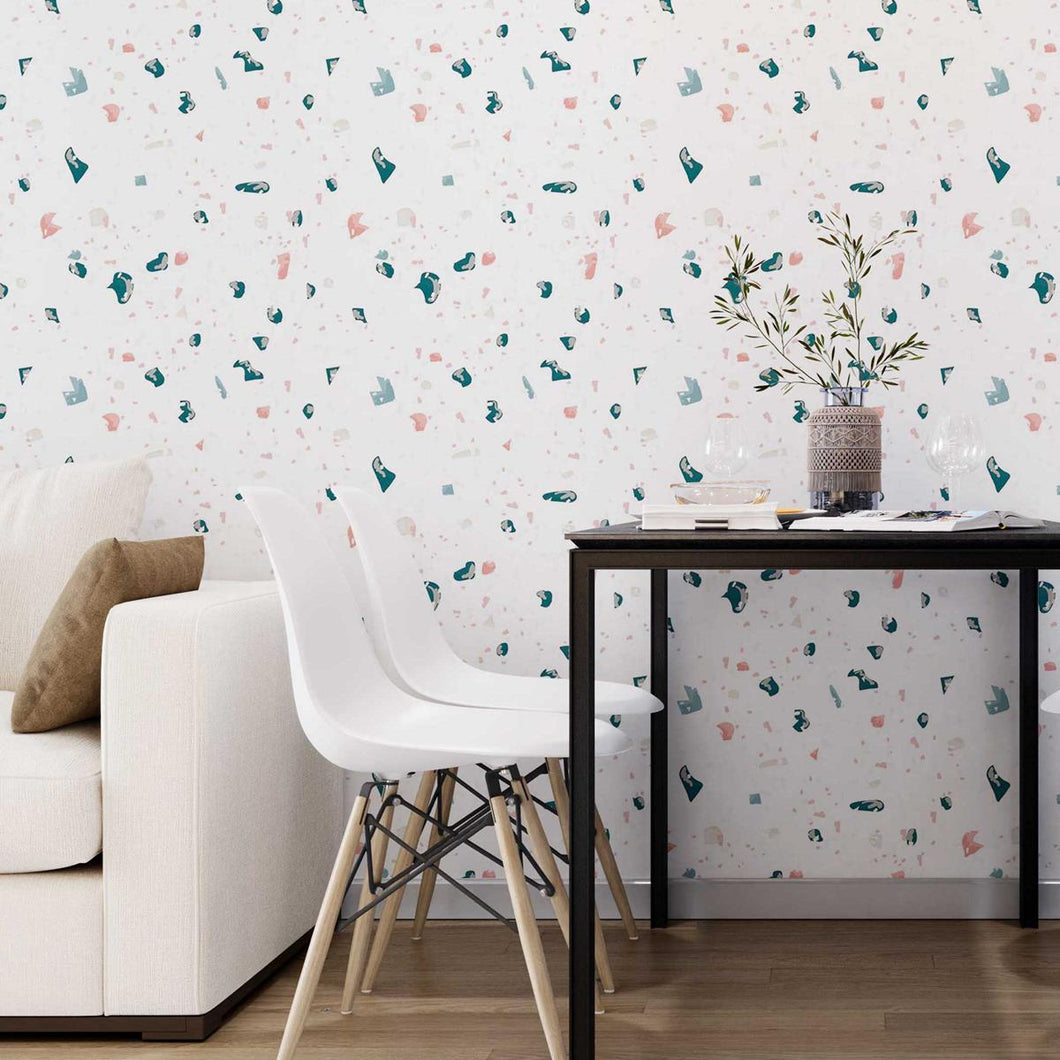 Colorful Granite Peel & Stick Wallpaper N07118