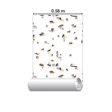 Load image into Gallery viewer, White Pink &amp; Yellow Granite Peel &amp; Stick Wallpaper N07119
