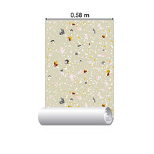 Load image into Gallery viewer, Soft Green Granite Peel &amp; Stick Wallpaper N07123
