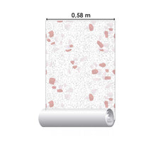 Load image into Gallery viewer, White &amp; Beige Granite Peel &amp; Stick Wallpaper N07132
