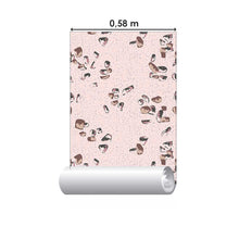 Load image into Gallery viewer, Pink &amp; Brown Granite Peel &amp; Stick Wallpaper N07138
