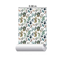 Load image into Gallery viewer, Watercolor Leaves Peel &amp; Stick Wallpaper N08006
