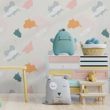 Load image into Gallery viewer, Abstract Pastel Colors Peel &amp; Stick Wallpaper N08106
