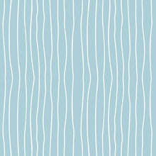 Load image into Gallery viewer, Irregular Stripes Soft Blue Peel &amp; Stick Wallpaper N08126
