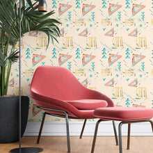 Load image into Gallery viewer, Abstract Cartoons Peel &amp; Stick Wallpaper N08153
