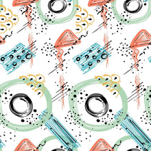 Load image into Gallery viewer, Colorful Circles Peel &amp; Stick Wallpaper N08154
