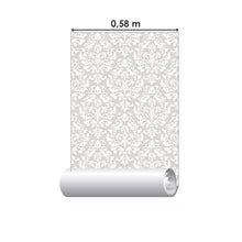 Load image into Gallery viewer, Vintage Damask Peel &amp; Stick Wallpaper N08157
