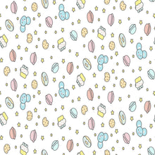 Load image into Gallery viewer, Candys and Teddy Bears Peel &amp; Stick Wallpaper N08174
