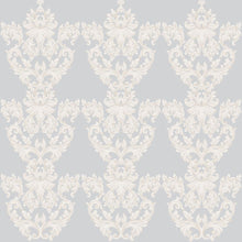Load image into Gallery viewer, Damask Beige Peel &amp; Stick Wallpaper N08179
