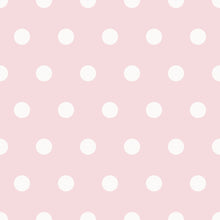 Load image into Gallery viewer, Polka Dots Pink Peel &amp; Stick Wallpaper N08182
