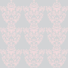 Load image into Gallery viewer, Damask Pink Peel &amp; Stick Wallpaper N08183

