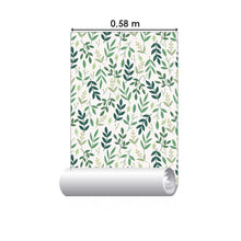 Load image into Gallery viewer, Leaves Pastel Colors Peel &amp; Stick Wallpaper N08208
