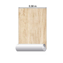 Load image into Gallery viewer, Light Beige Wood Peel &amp; Stick Wallpaper N08245
