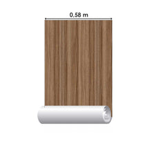 Load image into Gallery viewer, Vertical Dark Wood Peel &amp; Stick Wallpaper N08258
