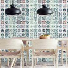 Load image into Gallery viewer, Tile Vintage Peel &amp; Stick Wallpaper N09034
