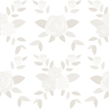 Load image into Gallery viewer, Abstract Wildflowers Beige Peel &amp; Stick Wallpaper N09056

