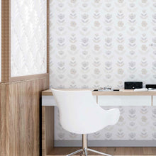 Load image into Gallery viewer, Flowers and Minimalists Leaves Peel &amp; Stick Wallpaper N09057
