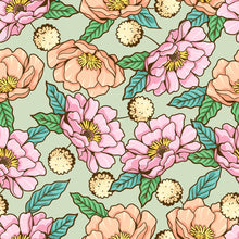 Load image into Gallery viewer, Tropical Flowers Peel &amp; Stick Wallpaper N09066
