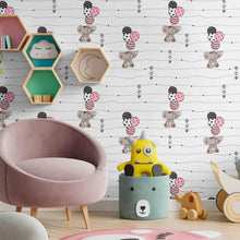 Load image into Gallery viewer, Elephants Peel &amp; Stick Wallpaper N09067
